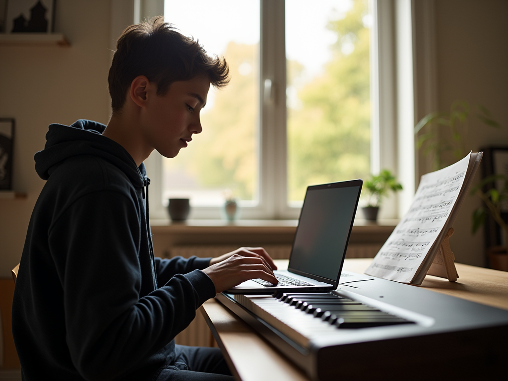 Online Klavierunterricht